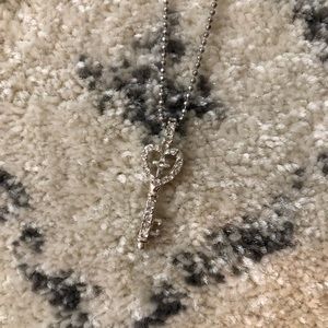 Key heart necklace
